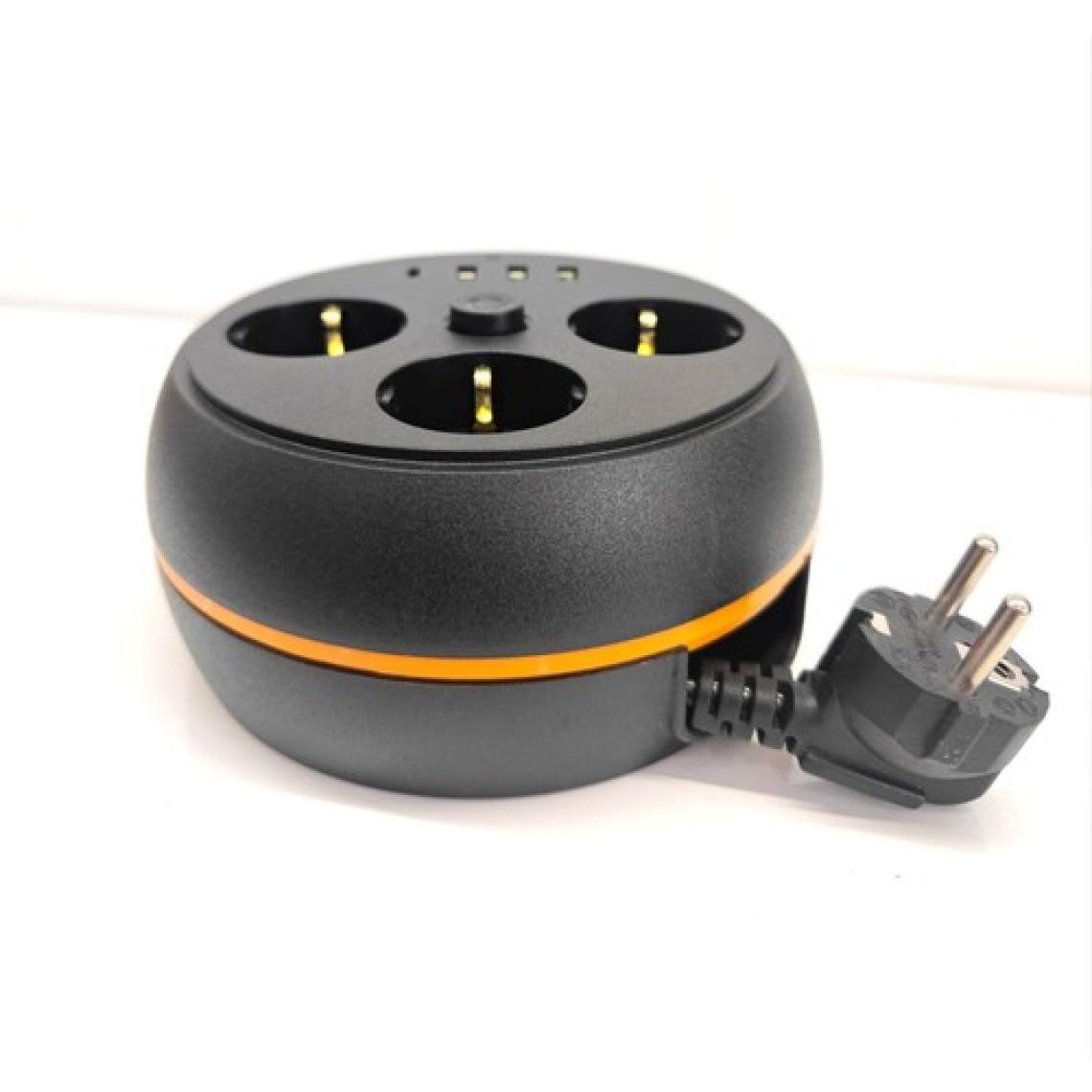 Airstorr Termal Akım Korumalı Makaralı 2m Kablolu 3 Prizli 3 USB 1 Type-C Priz