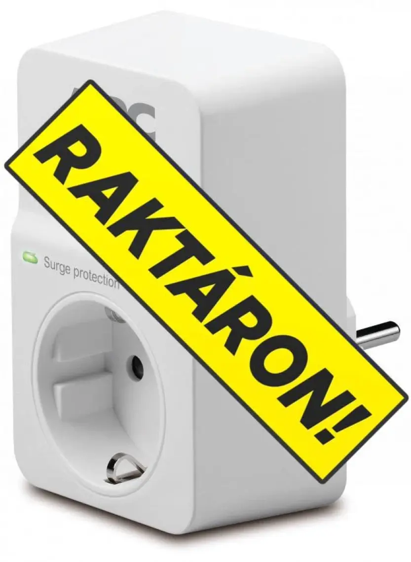 Schneider Electric APC Tekli Akım Korumalı Priz  230V PM1W-GR (Beyaz)