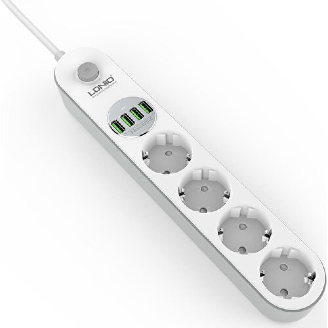 Ldnio Grup Priz 4lü - 3.4A 4x USB Çıkışlı 2 metre -SE4432