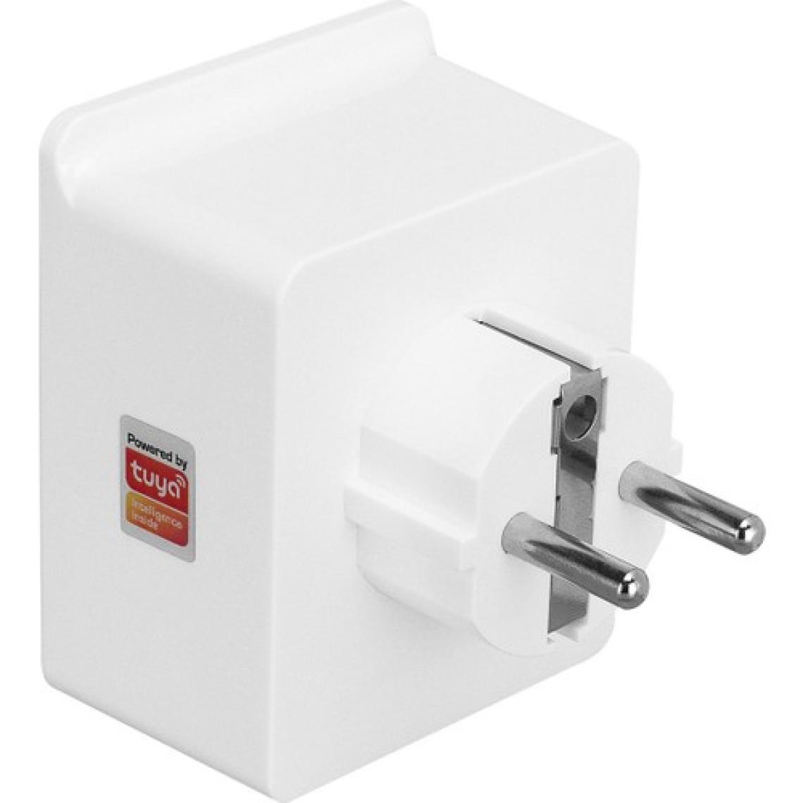 S-Link Swapp SL-04 10A Akım Korumalı Akıllı Priz 2 USB 2.4 Ghz Wifi TUYA Destekli