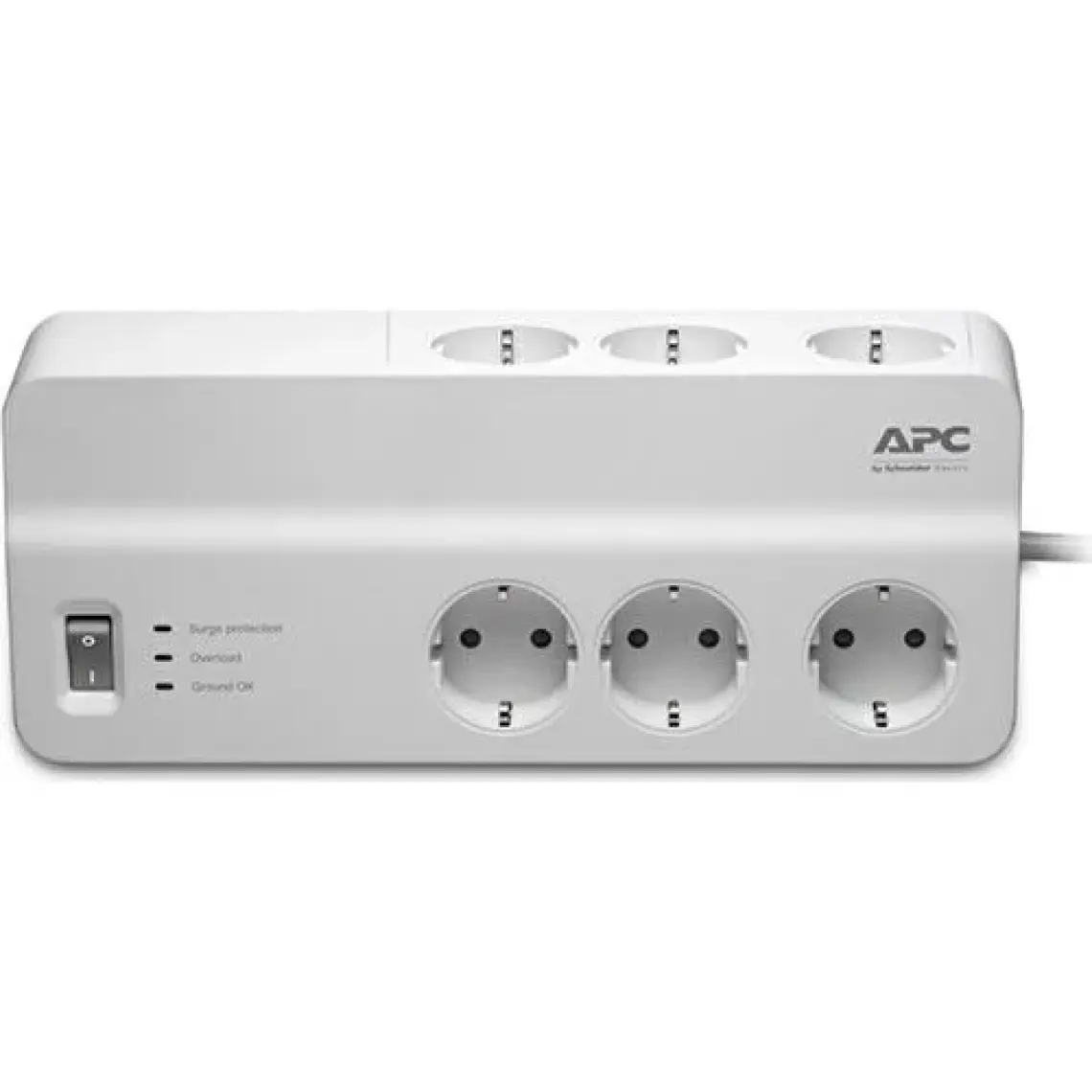 Schneider Electric APC 6'li Akım Korumalı Priz PM6-GR