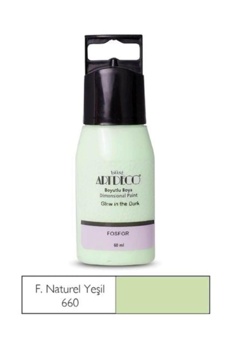 Artdeco Boyutlu Boya 60Ml - N:660 Fosforlu Yeşil