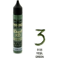 Cadence Yeşil - 3D Boyutlu Boncuk Boya 25 ml