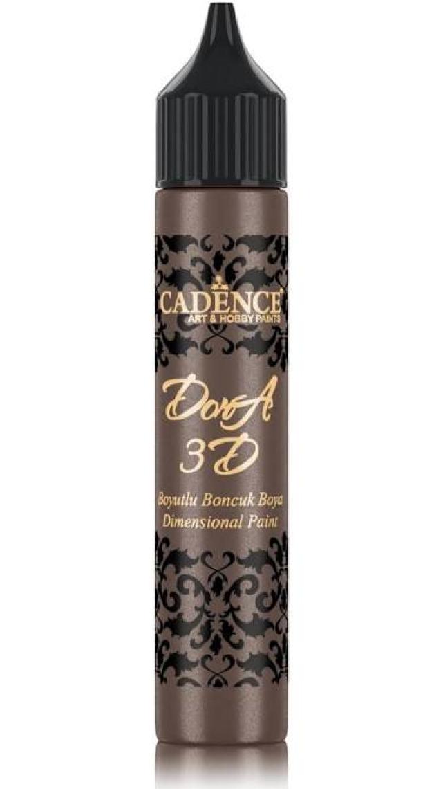 Cadence Antrasit - 3D Boyutlu Boncuk Boya 25 ml