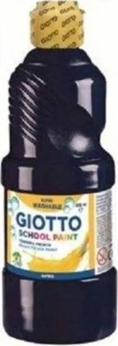Gıotto Tempera Boya 3 Ü 1 Arada 500 Ml.siyah-f535324