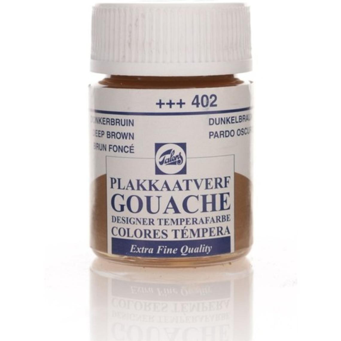 Talens Guaj Boya 16 ml Deep Brown (Koyu Kahverengi) 402