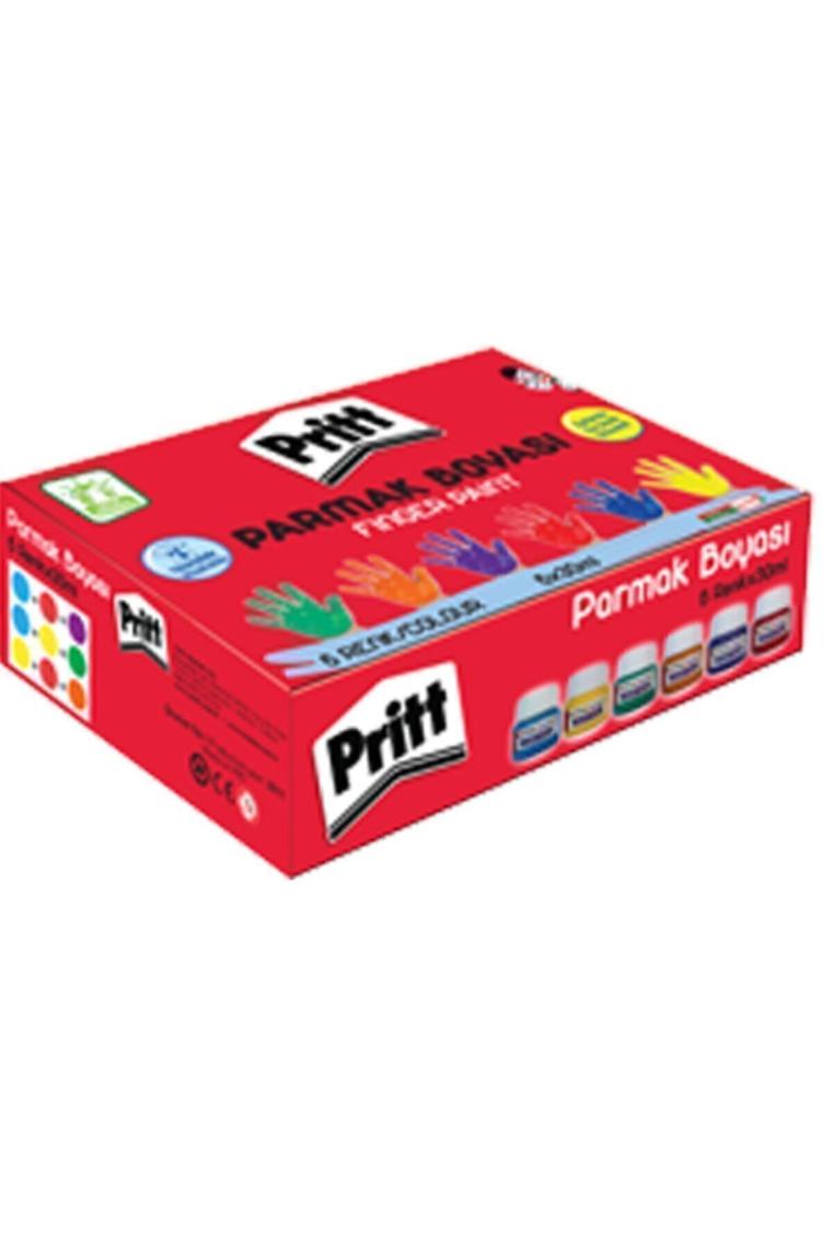 6x30ml Parmak Boyası