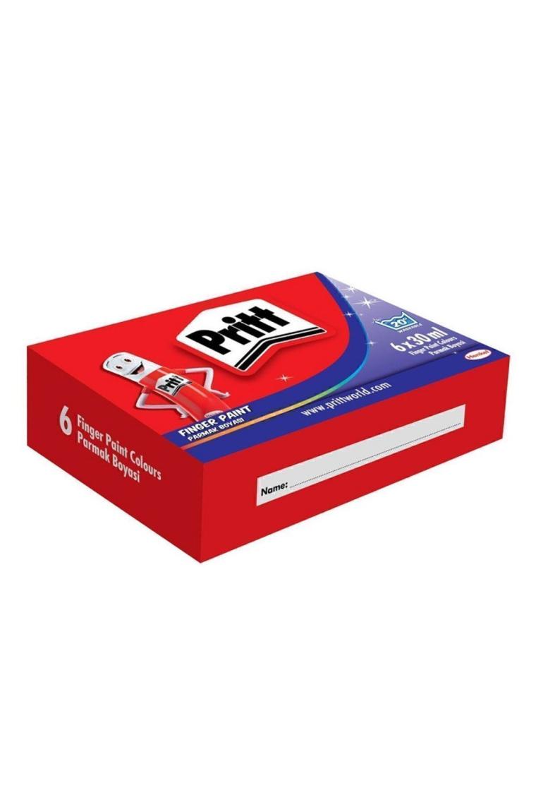 6x30ml Parmak Boyası