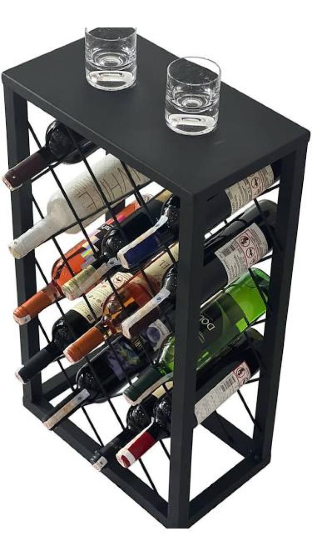 Weblonya Metal Şaraplık Şarap Standı Metal Stand 6007