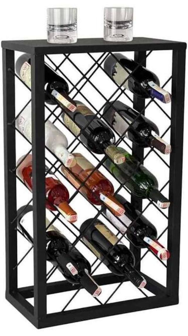 Weblonya Metal Şaraplık Şarap Standı Metal Stand 6007