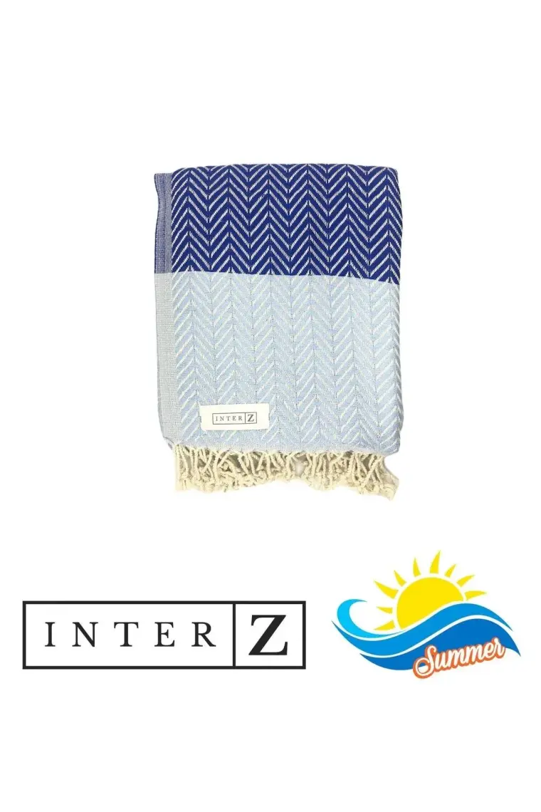 INTER Z Peştemal Banyo ve Plaj Havlusu , %100 Pamuk , Xxl 100X180CM