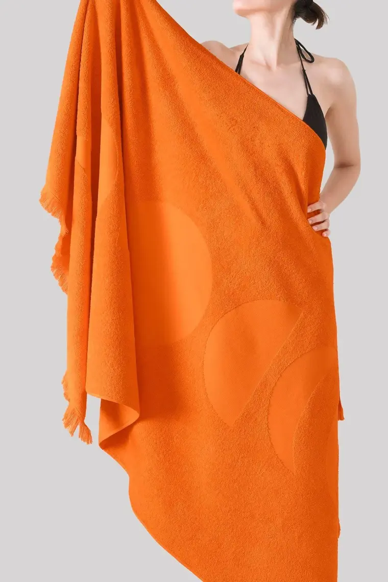 Cotto N Mania Lua Sunset - Yeni Yaz Trendi 100 x 180 Cm Premium Pl