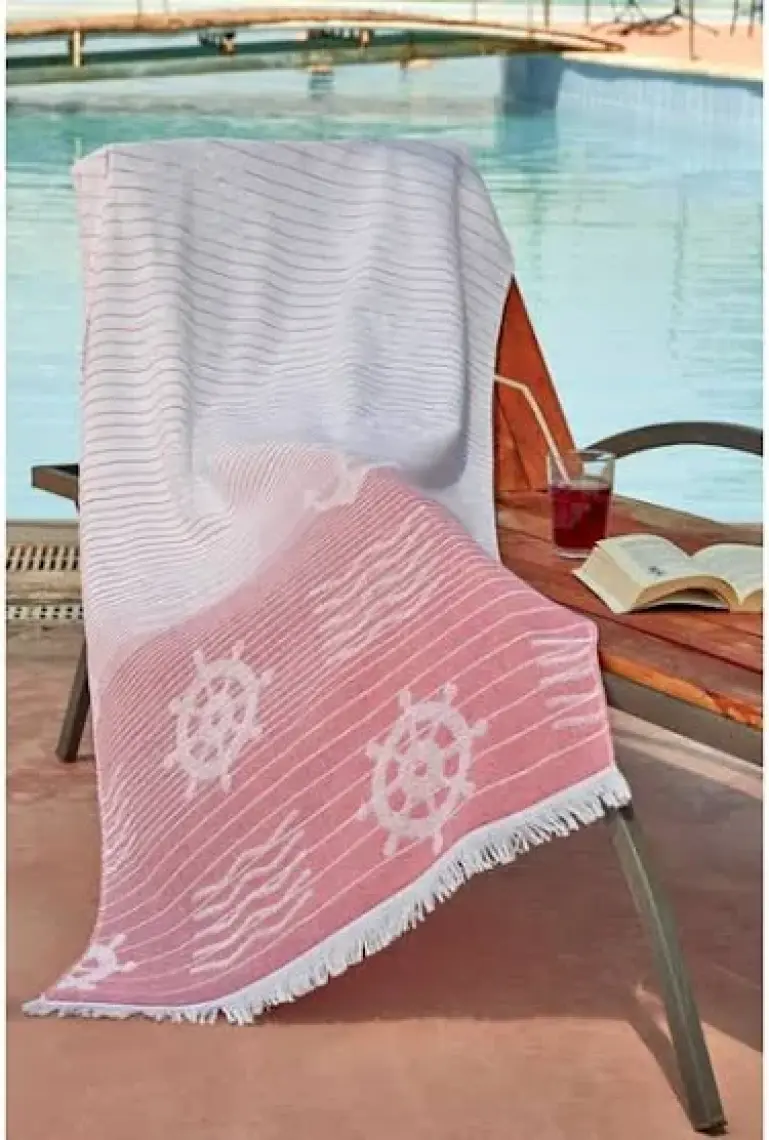Zeynep Tekstil Marine 75X150 cm Ultra Soft Plaj Havlusu
