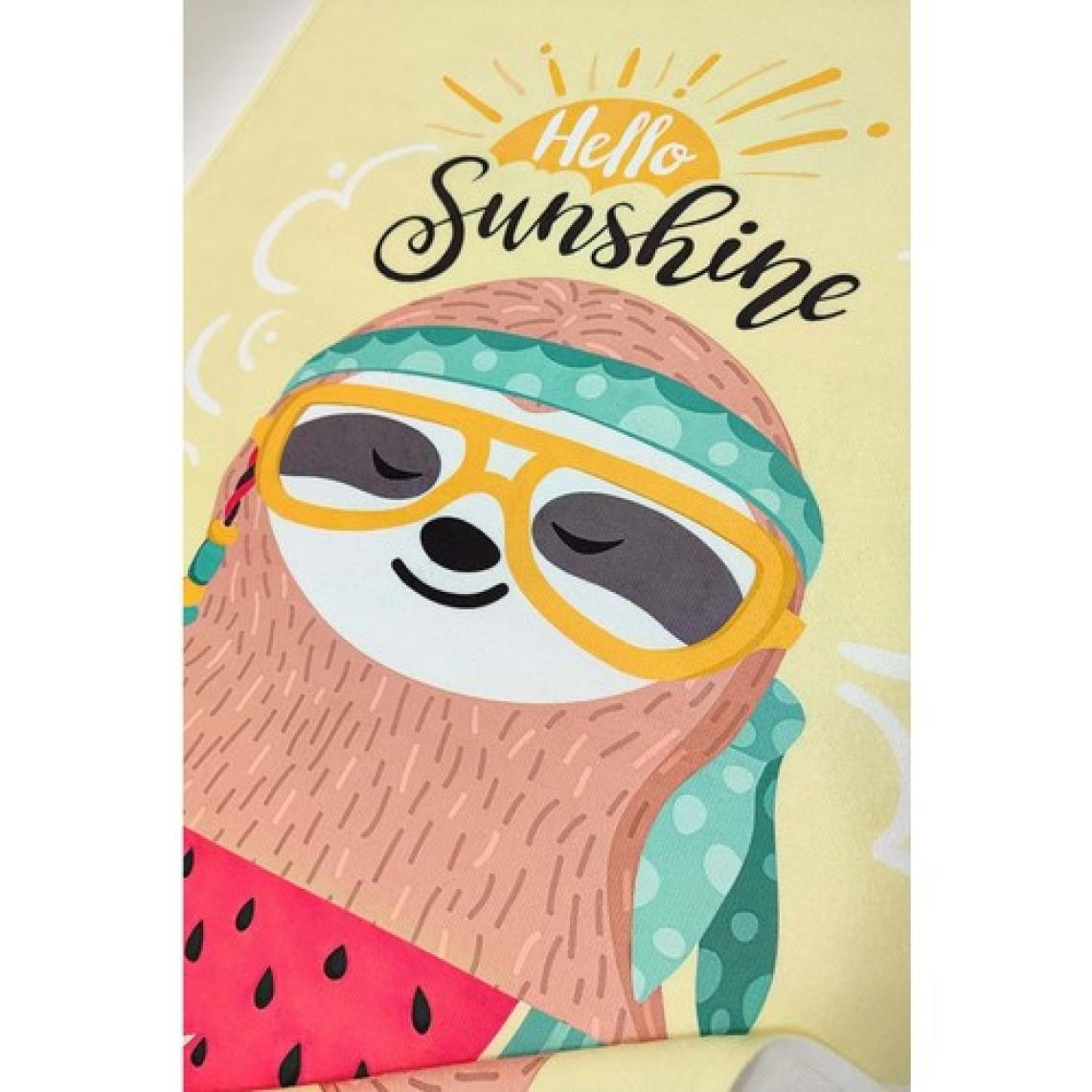 Vevien Home Hello Sunshine Dijital Baskılı 70X140 cm Çocuk Plaj Havlusu