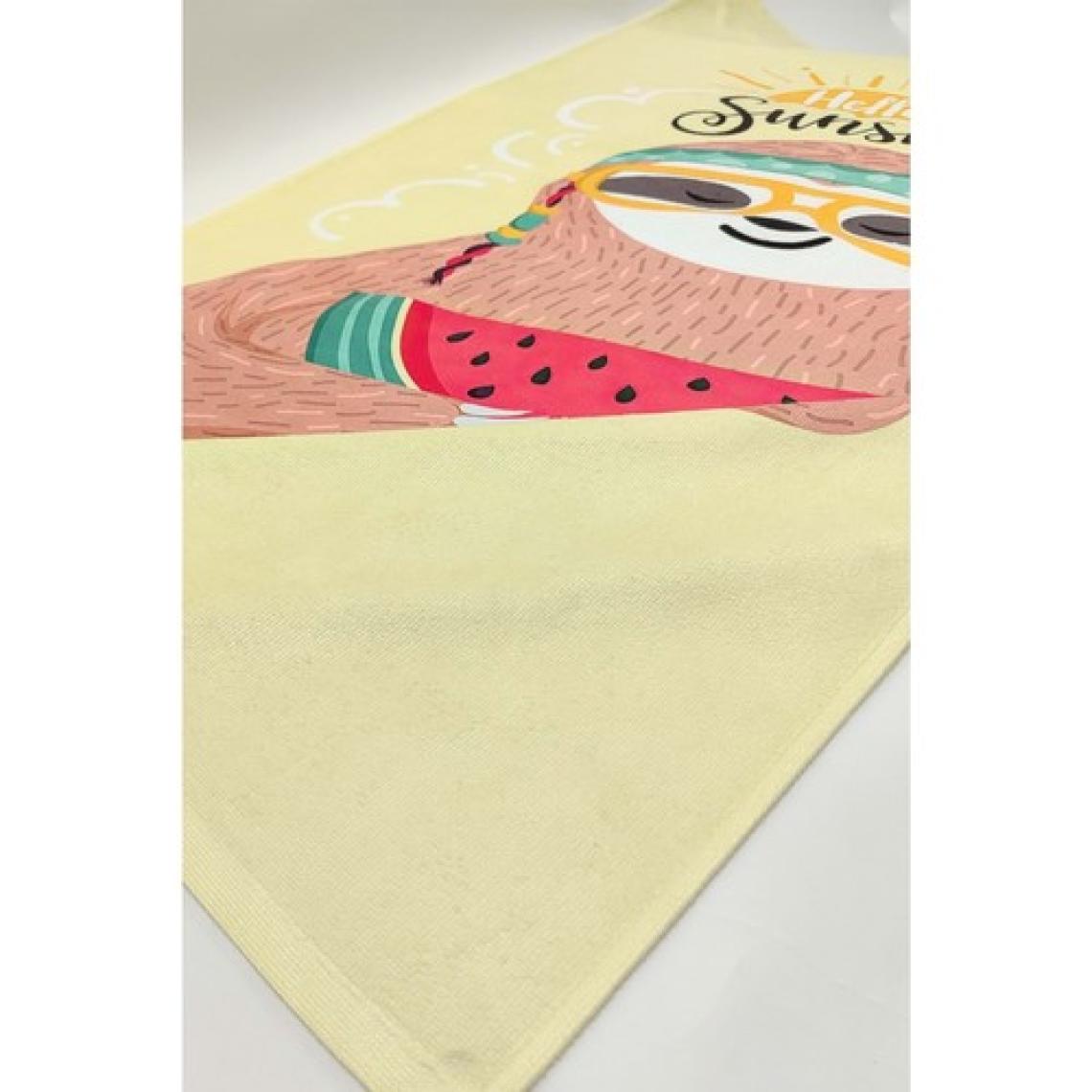 Vevien Home Hello Sunshine Dijital Baskılı 70X140 cm Çocuk Plaj Havlusu