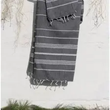 Baveno  Pamuklu 100 x 180 cm Peştemal Plaj Havlusu Jakarlı