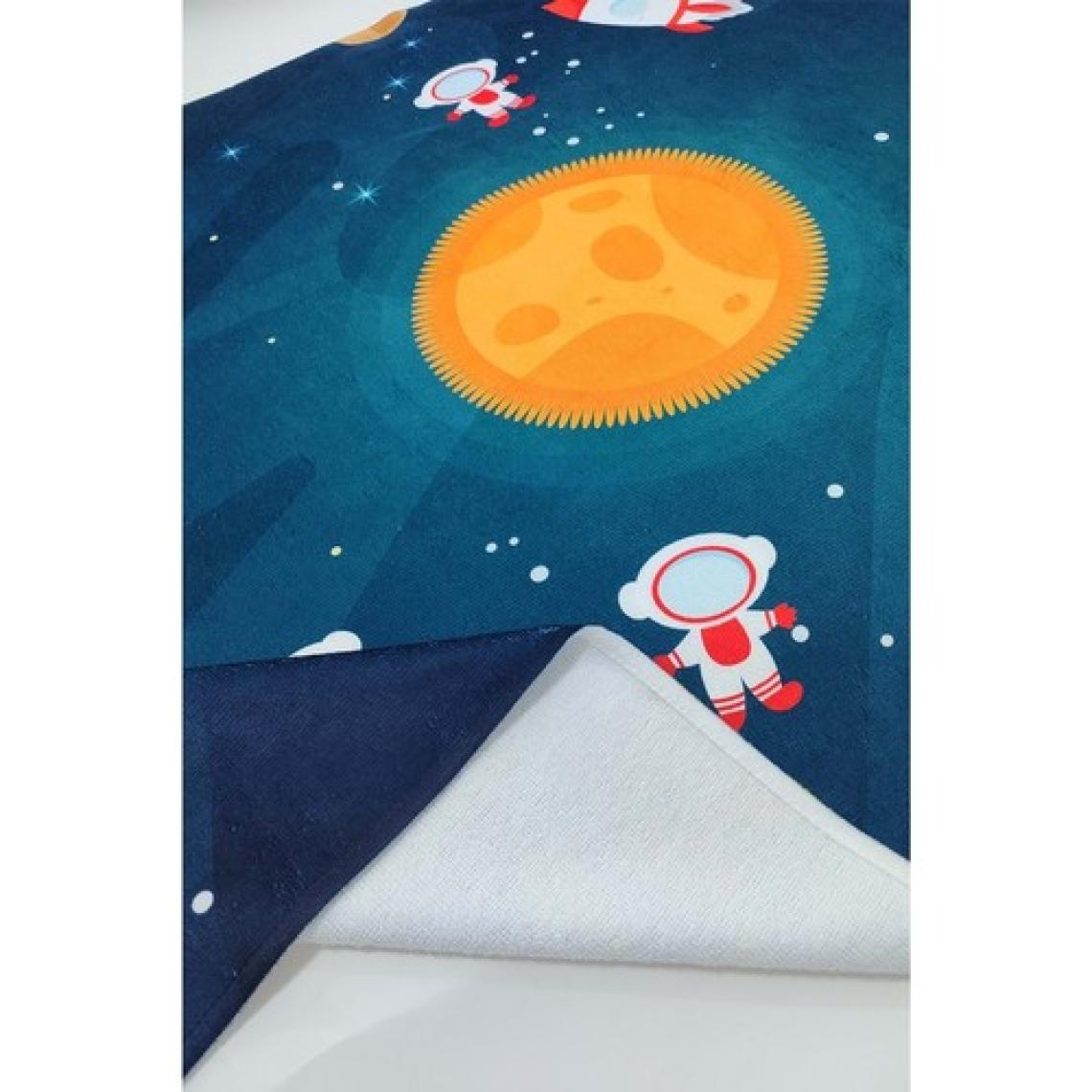 Vevien Home Uzay ve Gezegenler Dijital Baskılı 70X140 cm Çocuk Plaj Havlusu