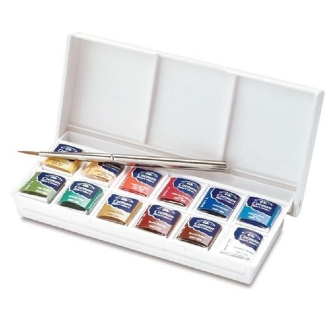 Winsor & Newton Cotman Sulu Boya Cep Tipi 12'Li