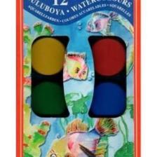 Faber-Castell Suluboya 12 Renk Küçük Boy