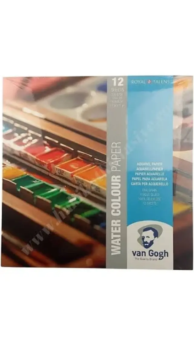 Van Gogh Sulu Boya Bloğu 300 gr 30 x 30 cm 12 Yaprak