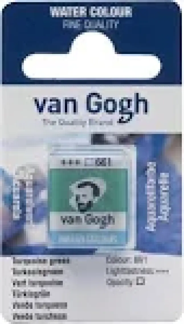 Van Gogh Sulu Boya Tablet No:661 Turquoise Green