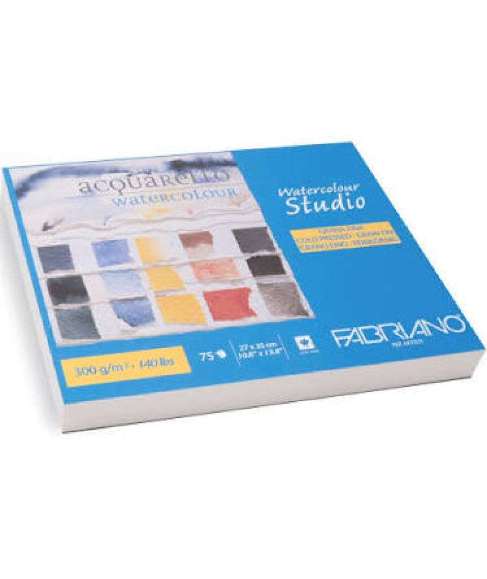 Fabriano Acquarello Studio Sulu Boya Blok 300Gr. 27X35Cm N:75302735