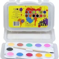Tri̇x Çantalı Suluboya 12'li