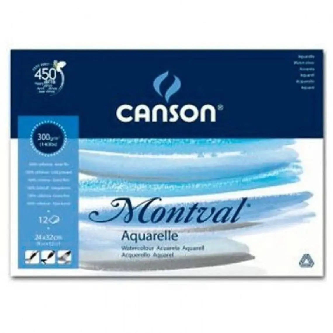 Canson Montval Suluboya Defteri (A3) 300gr 12 Sayfa