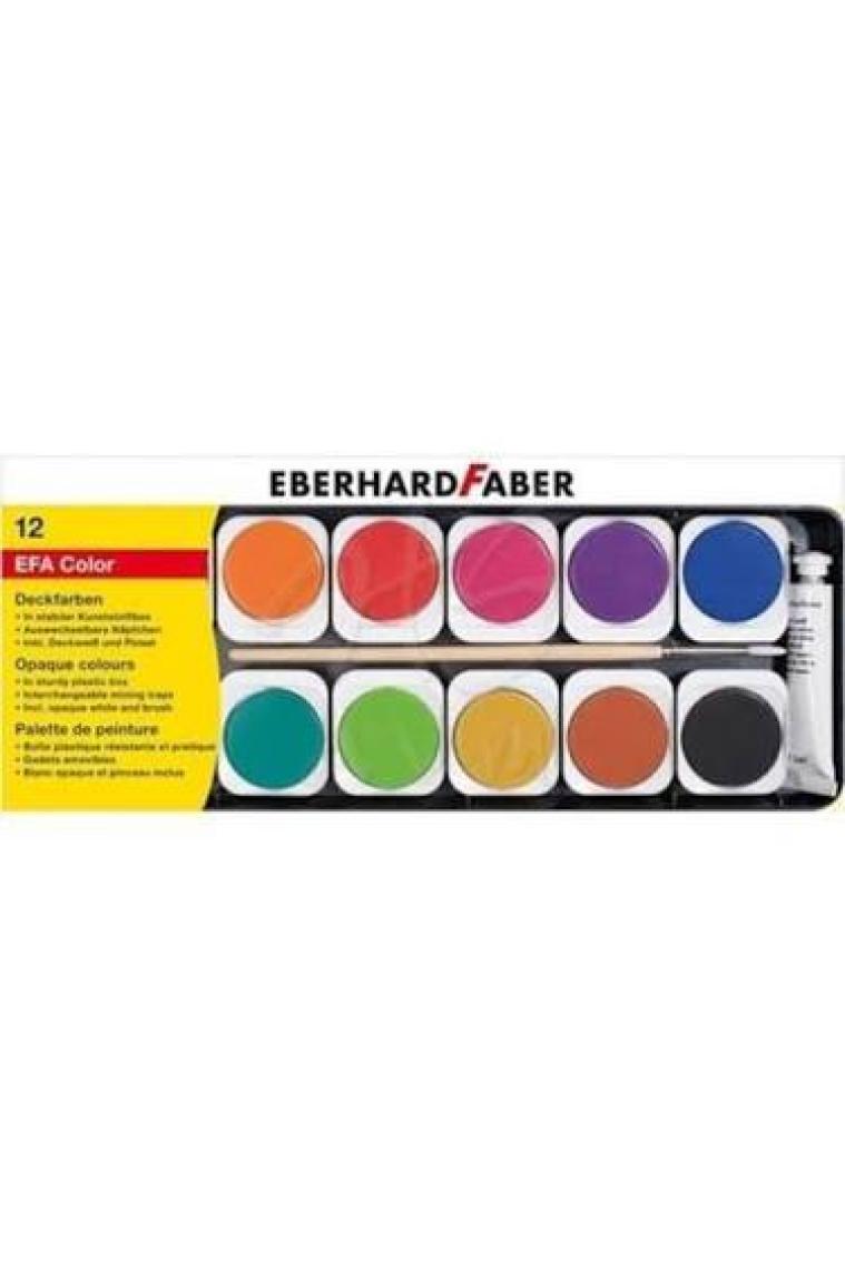 Eberhard Faber Sulu Boya Opak 12 Renk 578312 Eberhard Faber