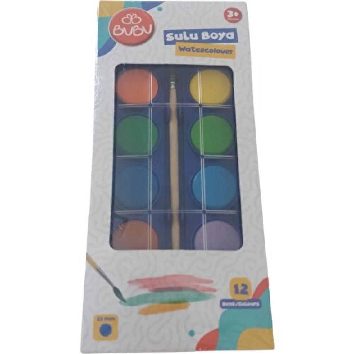 Bu-Bu Suluboya 12 Renk