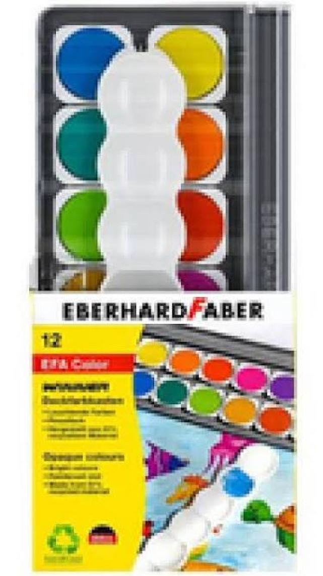 Eberhard Faber Sulu Boya Opak 12 Renk 578312 Eberhard Faber