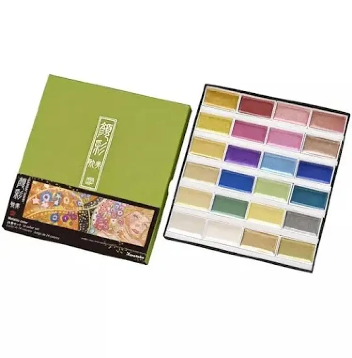 Zıg Suluboya Pıgment Gem Color Mc20-Gc/6V 6 Renk