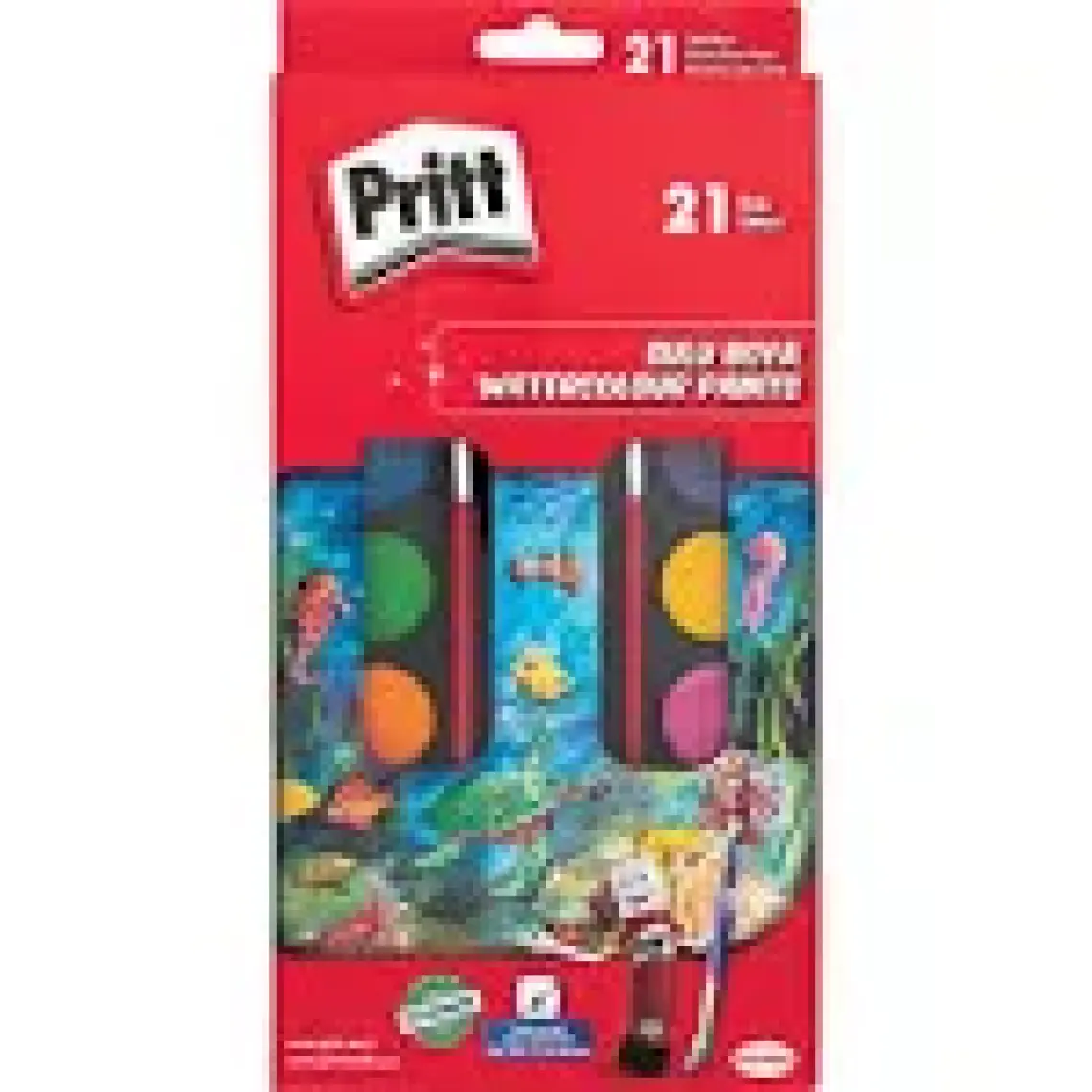 Pritt 21 Renk Suluboya Büyük Tablet