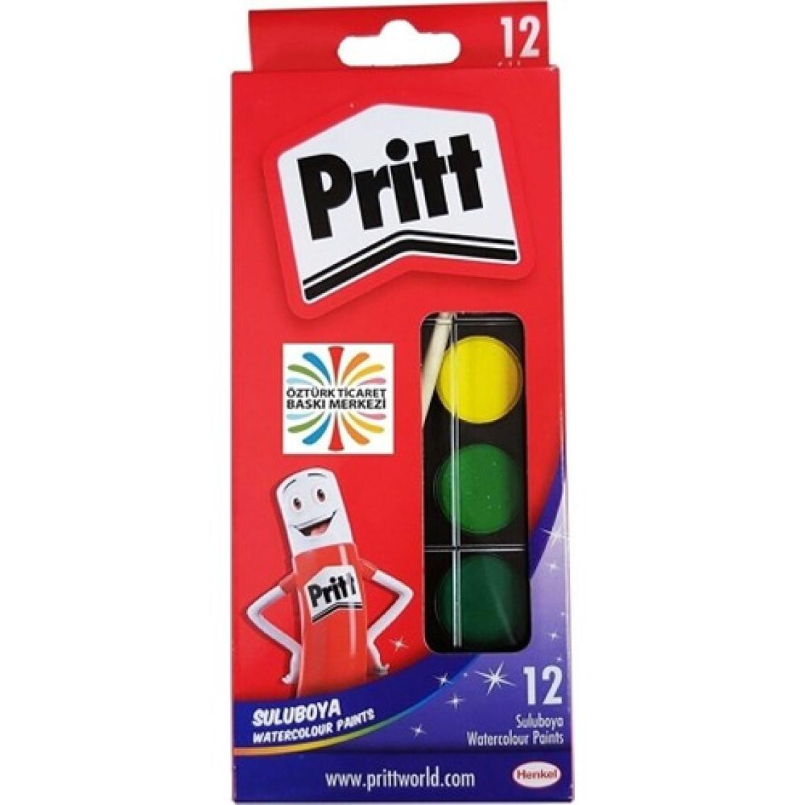 Pritt Sulu Boya Küçük Boy 12 Renk