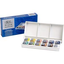 Winsor & Newton Cotman Sulu Boya Cep Tipi 12'Li