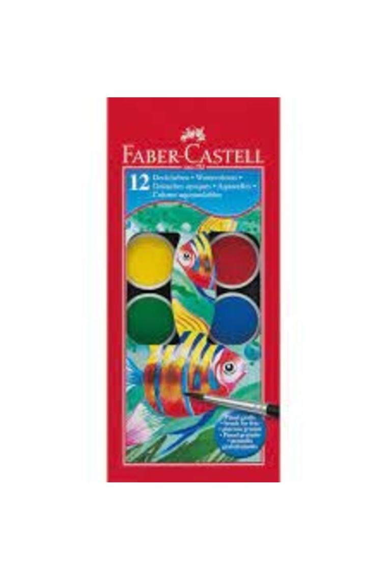Faber Castel 12 Renk Sulu Boya Redline Küçük 5292