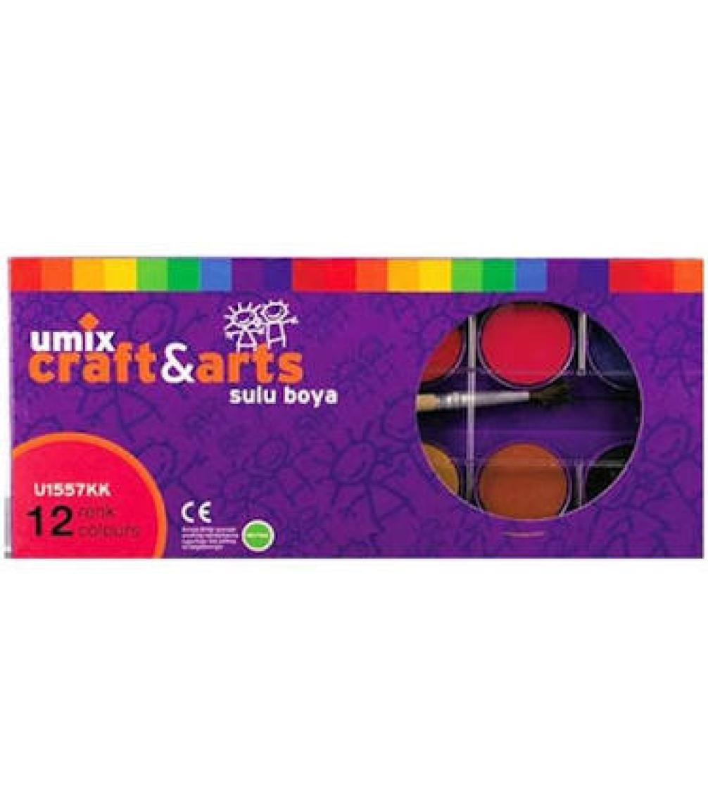 Craft And Arts Sulu Boya 12 Renk 28Mm Çap
