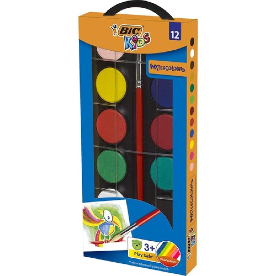 Bic Kids Sulu Boya 12 Renk