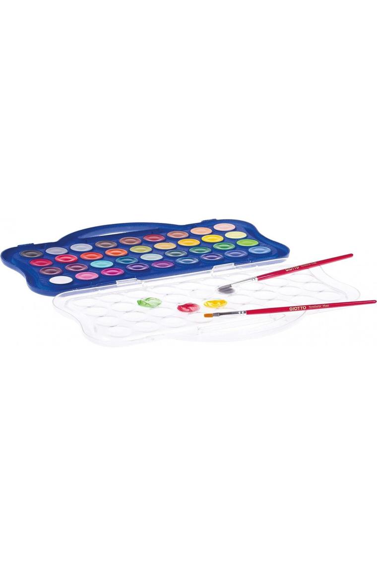 Sulu Boya 23mm 36 Renk Plastik Kutu Set