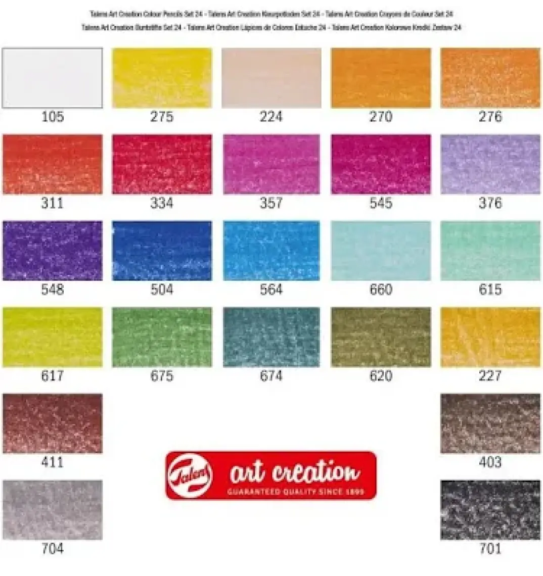 Talens RT9028024M Kuru Boya 24 Renk