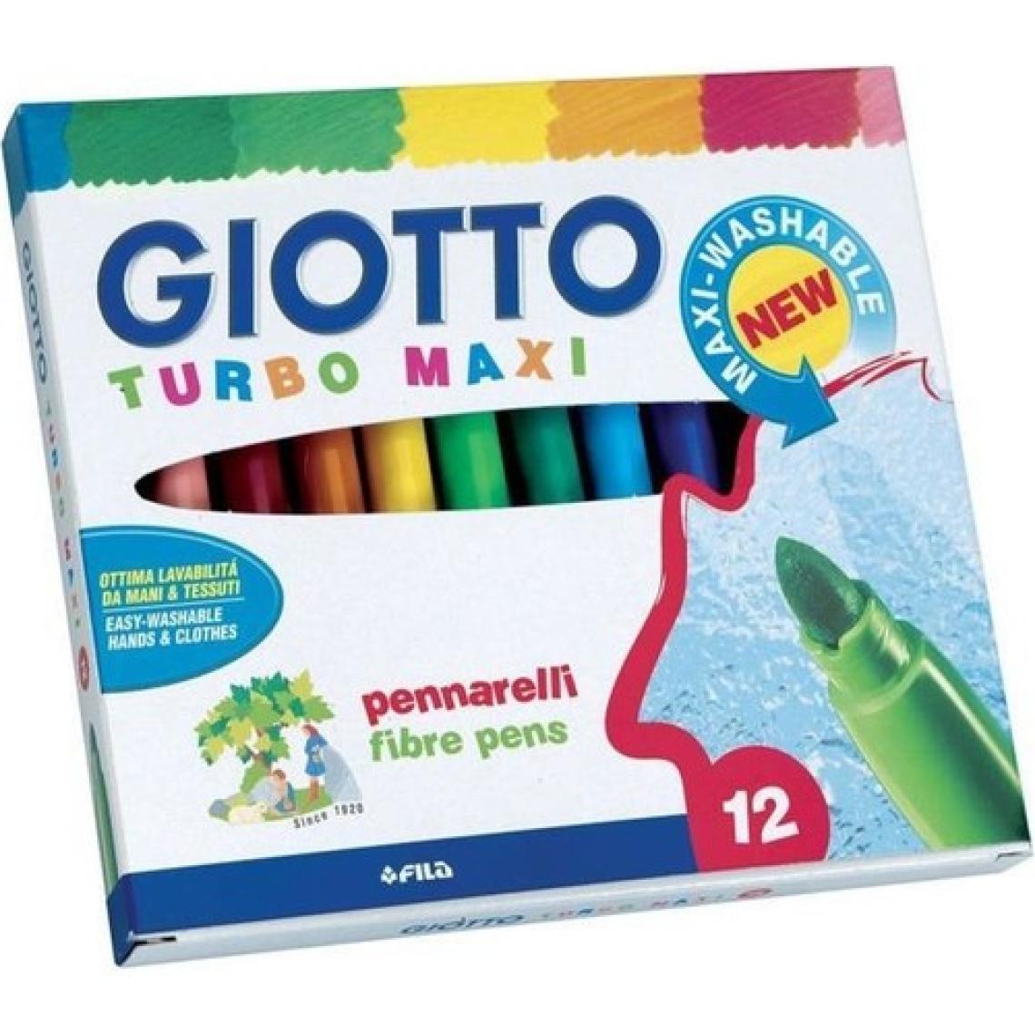 Easyso Giotto Turbo Color Keçeli Kalem 12 Renk