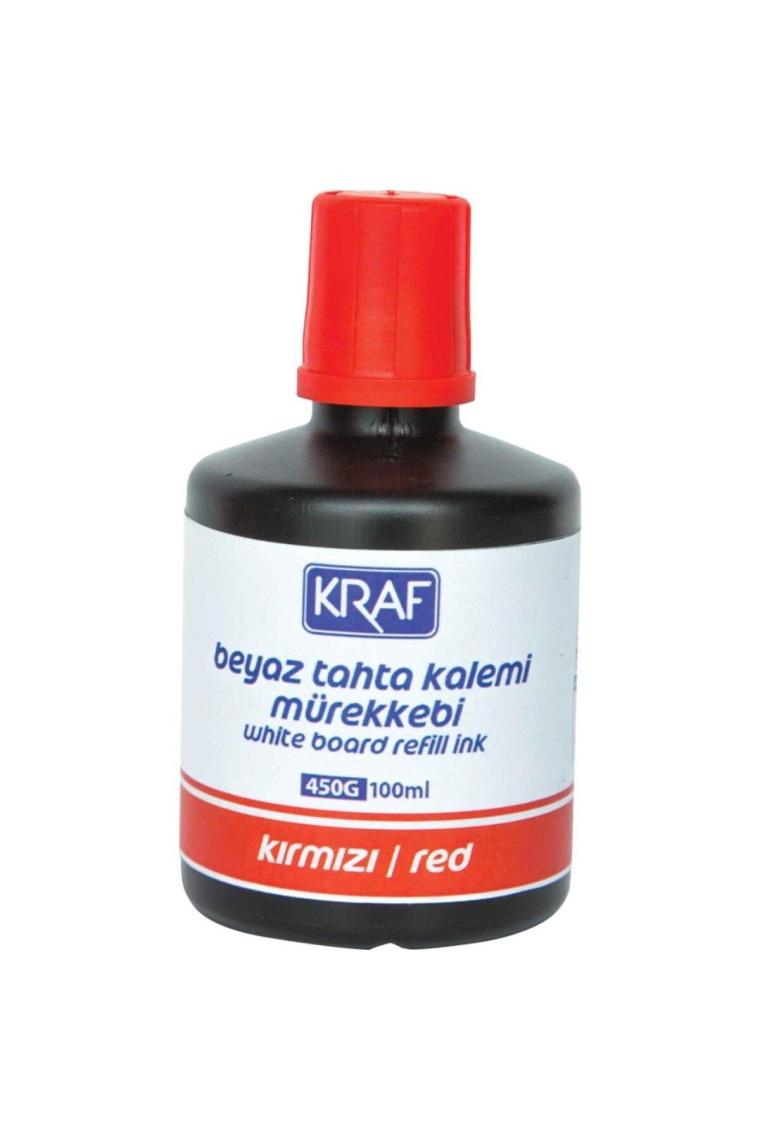 Beyaz Tahta Kalem Mürekkebi 100ml Kırmızı 450g1