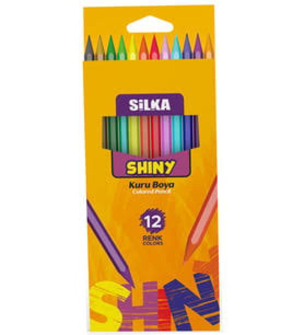 Silka Shıny Kuruboya 12 Renk ART-K00001