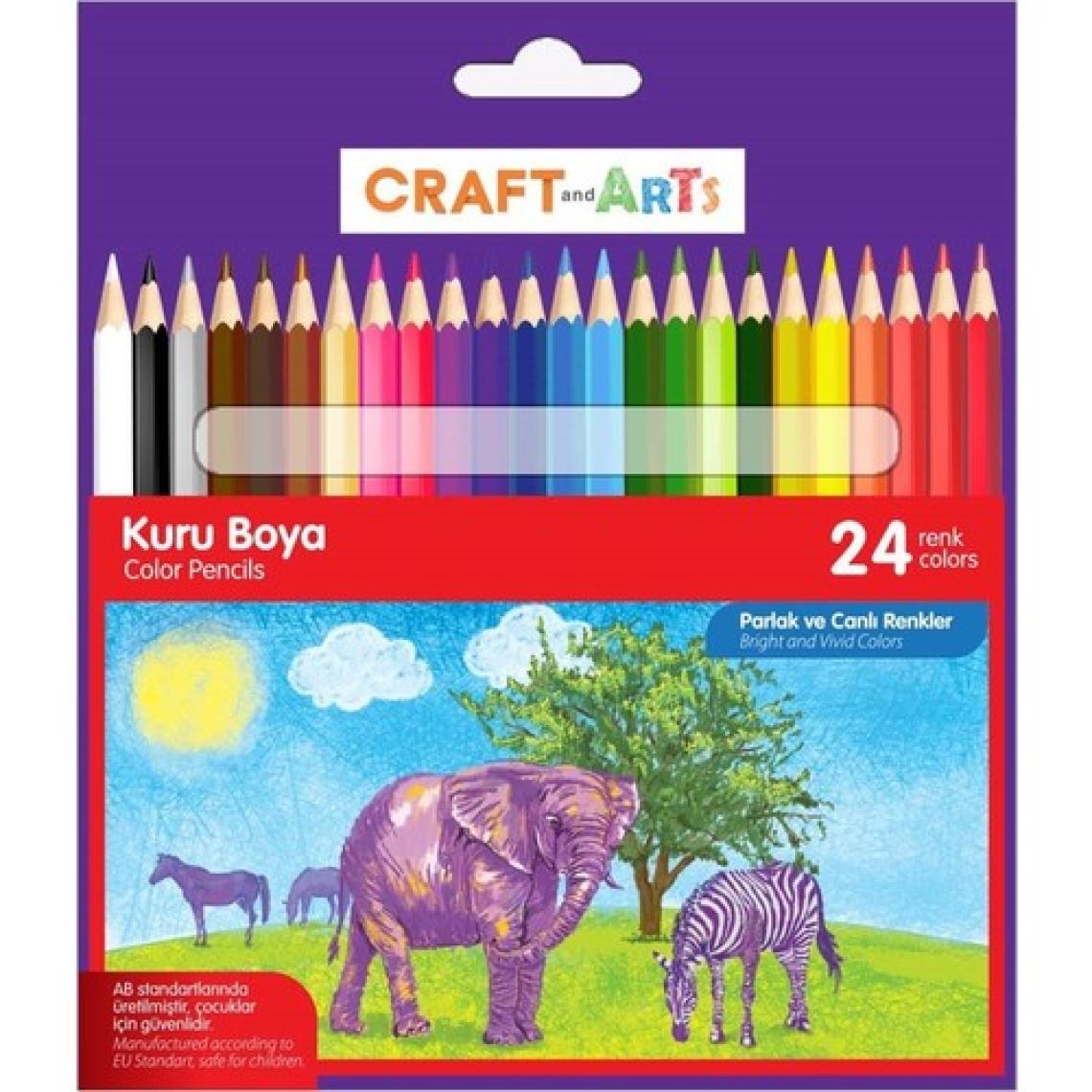 Craft And Arts Kuru Boya Tam Boy 24'lü