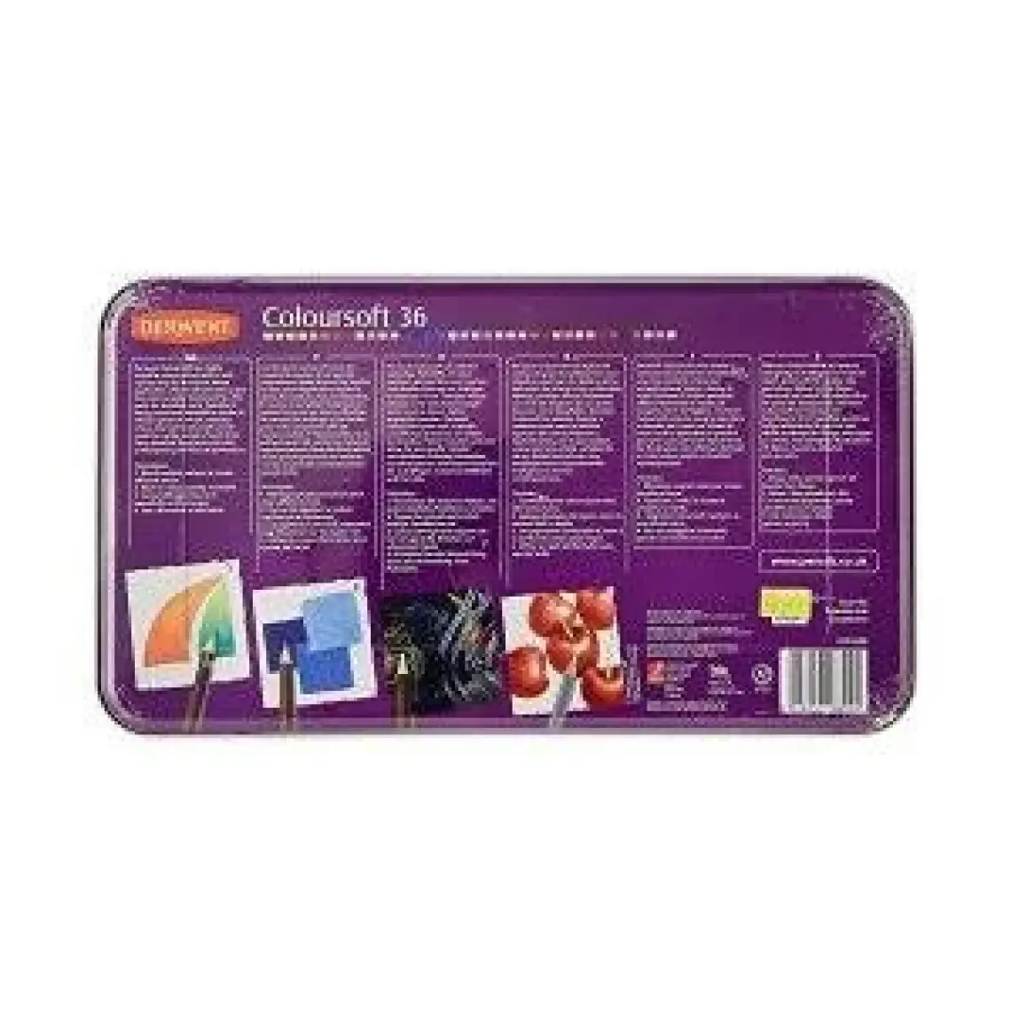 Derwent Coloursoft Kuru Boya Kalemi 36LI Set