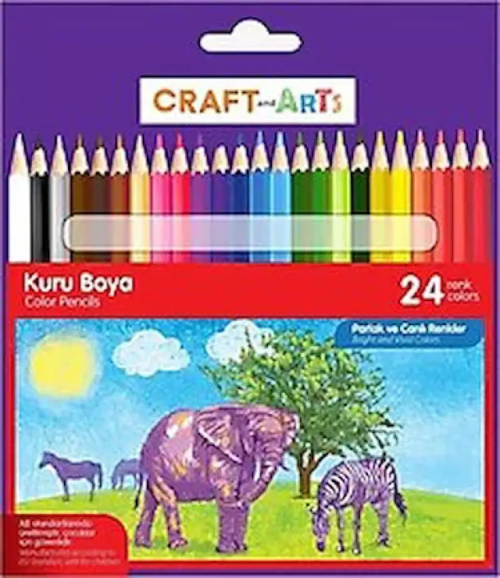 Craft And Arts Kuru Boya Tam Boy 24'lü