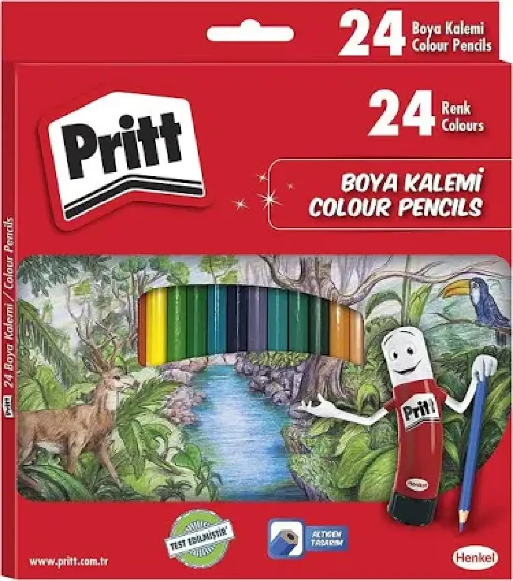 Pritt Kuruboya Uzun 24'lü