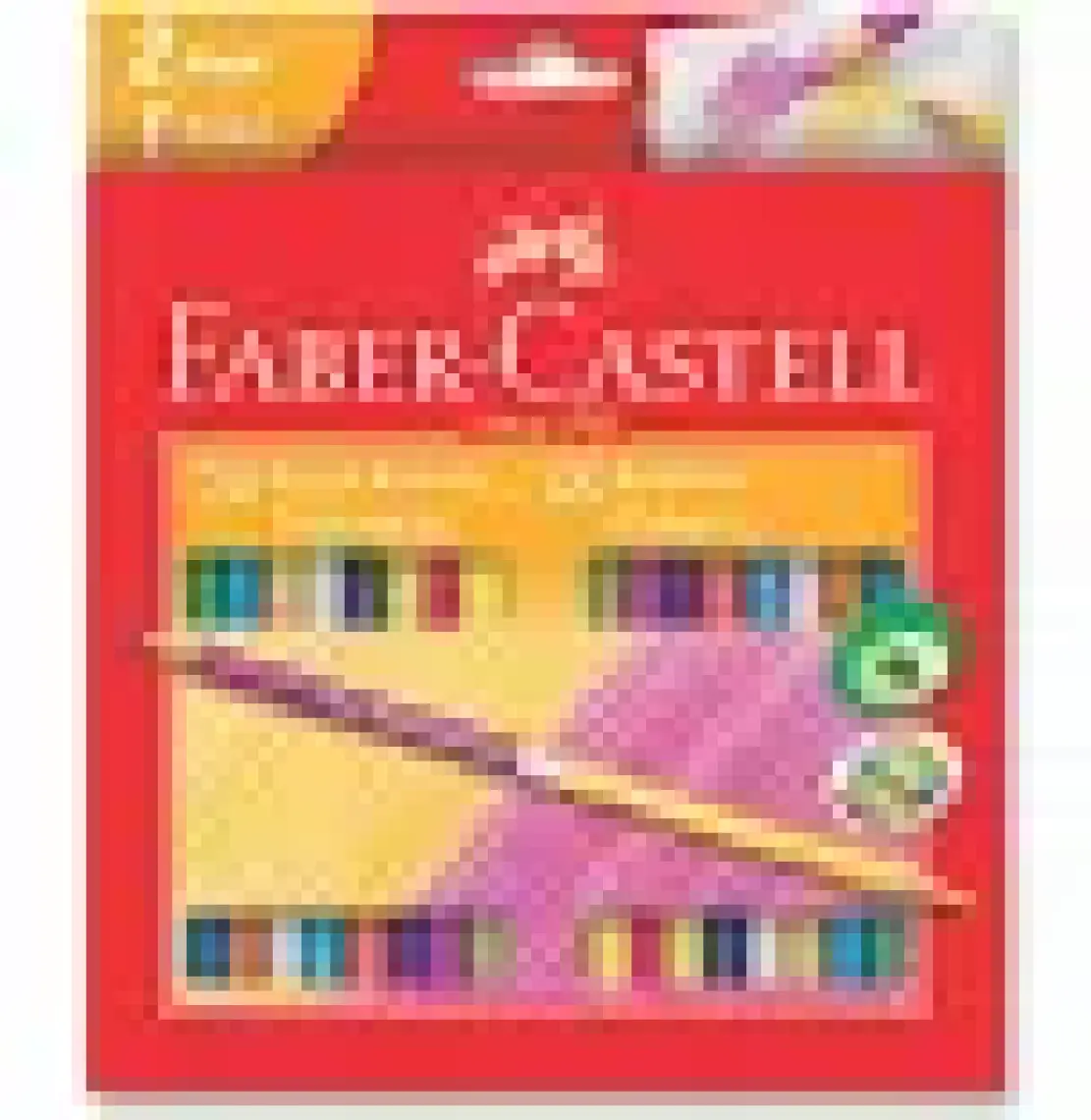 Faber-Castell Bicolor Çift Uçlu Boya Kalemi Seti 24 Adet – 48 Canlı Renk ile Yumuşak ve Keyifli Boyama
