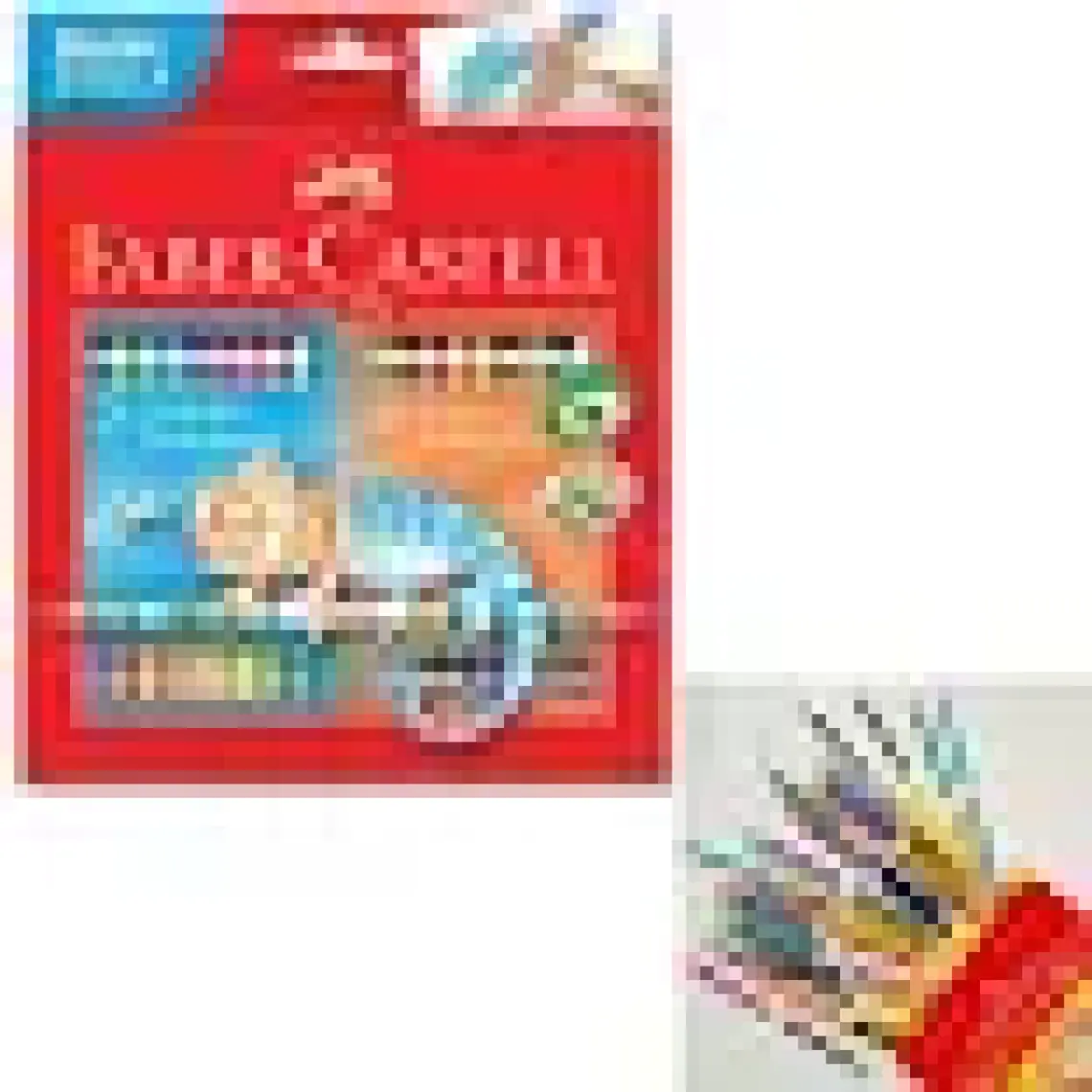 Faber-Castell Bicolor Çift Uçlu Boya Kalemi Seti 24 Adet – 48 Canlı Renk ile Yumuşak ve Keyifli Boyama
