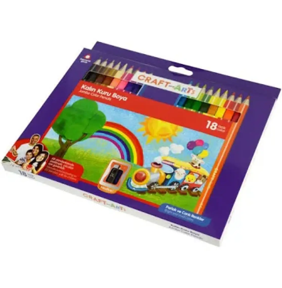 Craft&Arts Kuru Boya Jumbo 18 Li Cakb-J18